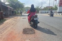Foto: kondisi bekas galian yang ditimbun seadanya. ©detakkota.com
