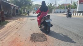Foto: kondisi bekas galian yang ditimbun seadanya. ©detakkota.com