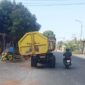 Foto: kendaraan pengangkut sampah yang diduga milik DLH Sumenep 
