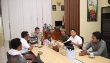 Foto: Lakpesdam saat audensi dengan Kapolresta Sumenep