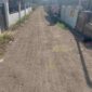 Foto: proyek aspal yang berada di Desa Babbalan yang belum diketahui sumber anggarannya