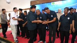 Foto: pelantikan pengurus PBVSI Kabupaten Sumenep periode 2025-2029