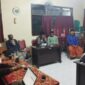 Foto: suasana audensi oleh pemuda desa sendir