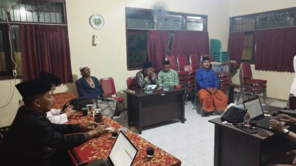 Foto: suasana audensi oleh pemuda desa sendir