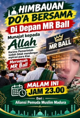 Foto: pamflet yang viral 