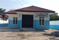 Foto: Gedung SPPG milik polresta Sumenep yang disinyalir tidak sesuai nomenklatur pengusulan awal. (Dok. detakkota.com) 