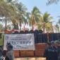 Foto: seremonial bantuan aspal gubernur jatim