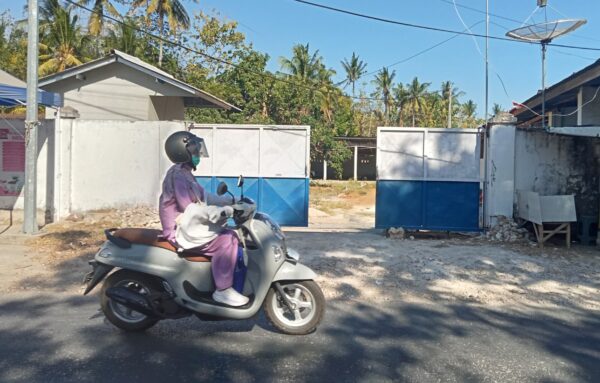 Foto: pintu masuk SPPG Lenteng Timur 3